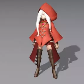 Little Witches Fairy 3d model