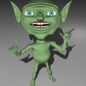 Little Goblin 3d model