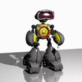 Little Robot Character 3d model