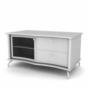 Living Room Tv Stand Furniture 3d model