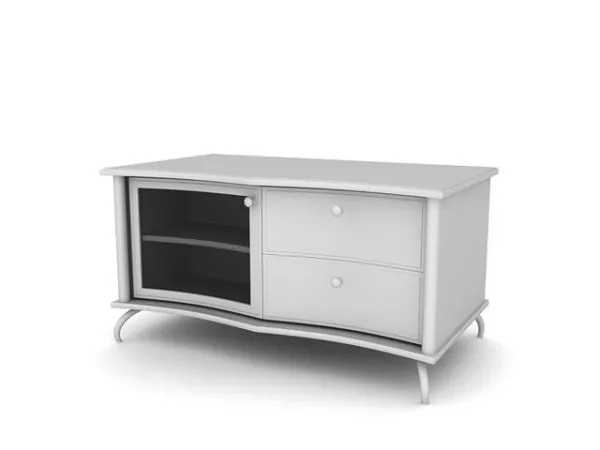 Living Room Tv Stand Furniture 3d model Living Room Tv Stand Furniture 3d model