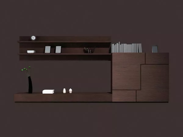 Living Room Cabinet Wall Unit Furniture 3d model Living Room Cabinet Wall Unit Furniture 3d model