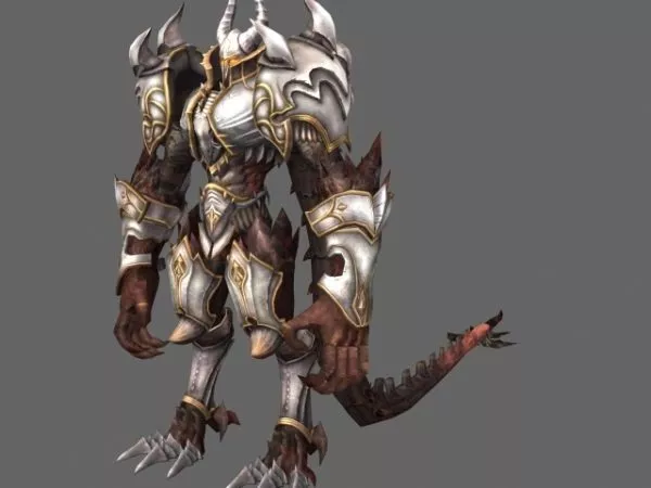 Lizard Warrior 3d model Lizard Warrior 3d model