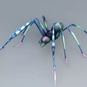 Long Leg Spider 3d model