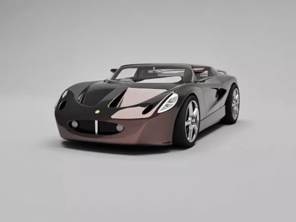 Lotus Evora Sports Car 3d model Lotus Evora Sports Car 3d model
