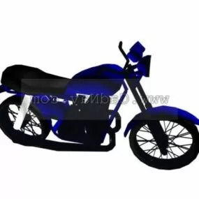 Low Poly Usa Motorbike 3d model