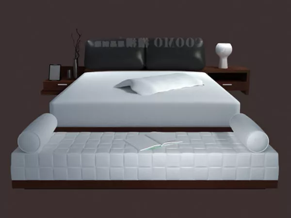 Luxury Hotel Modern Bed 3d model Luxury Hotel Modern Bed 3d model