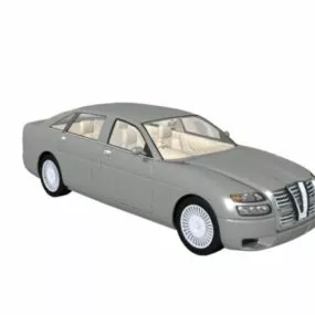 Luxury Sedan Car 3d model