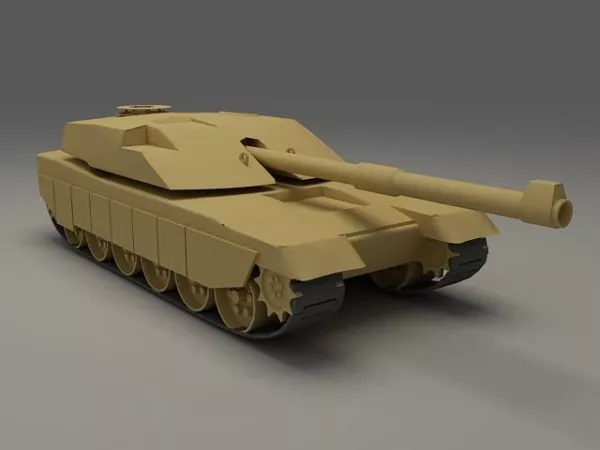 M1 Abrams Tank 3d model M1 Abrams Tank 3d model