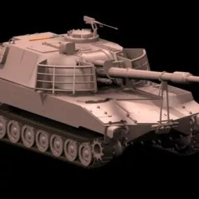 M109 Howitzer 3d model