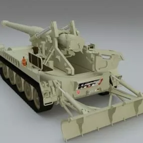 M110 Howitzer 3d model