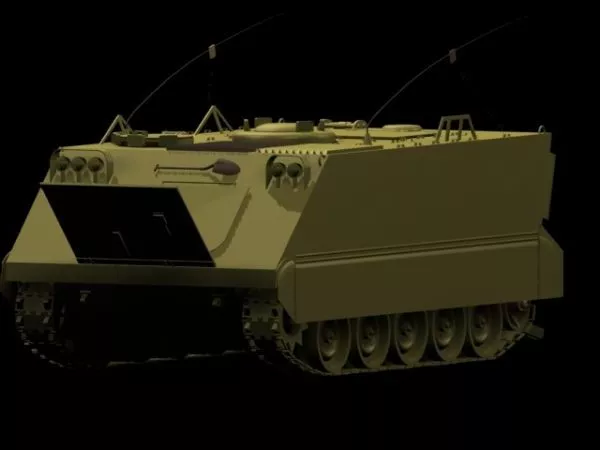 M113 Armored Personnel Carrier 3d model M113 Armored Personnel Carrier 3d model