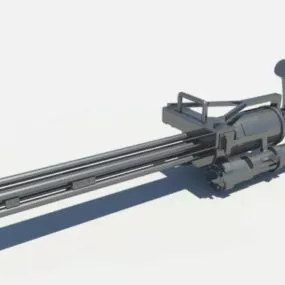 M134 Minigun 3d model