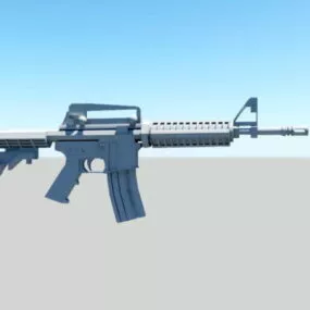 M16 Assault Rifle 3d model