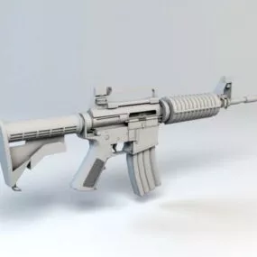 M16 Us Military Rifle 3d model