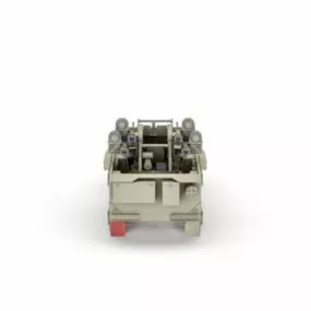 M16 Multiple Gun Motor 3d model