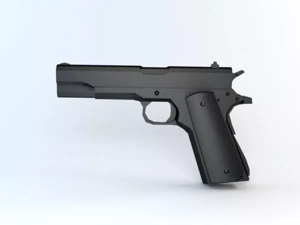 M1911 Pistol 3d model M1911 Pistol 3d model