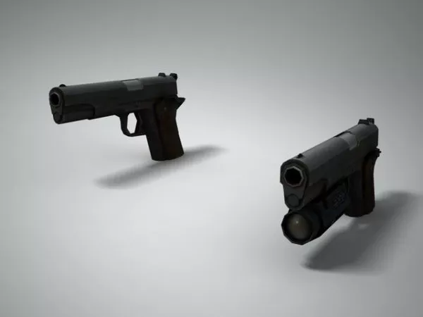Spy Gear Set With Gun 3d model