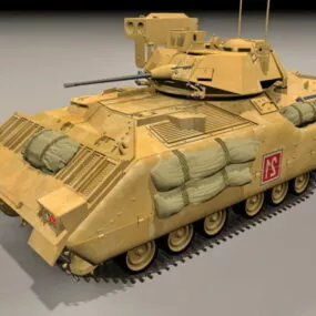 M2a2 Bradley Fighting Vehicle 3d model