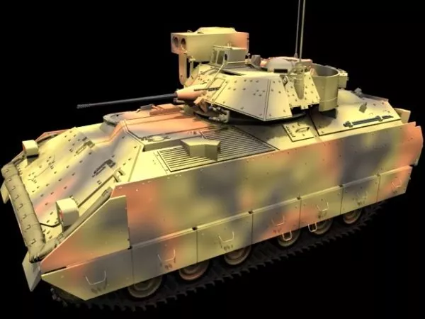 Armored Fighting Vehicle Bmd 3d model