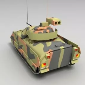 M2a2 Light Tank 3d model