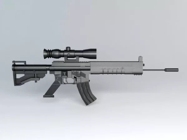 M4 Carbine 3d model M4 Carbine 3d model