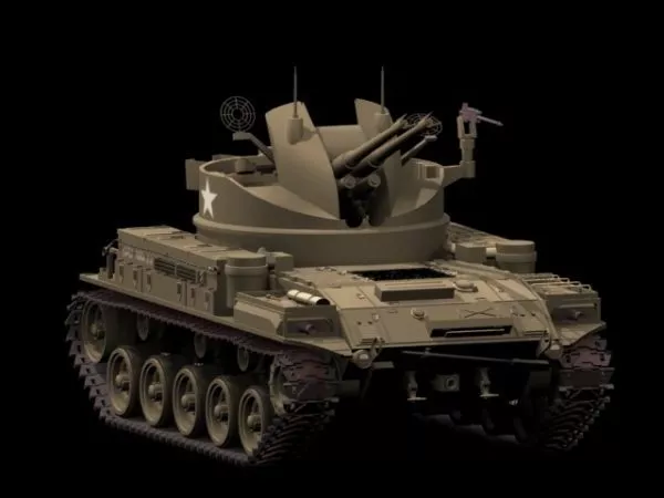 Spw40 Armored Carrier 3d model