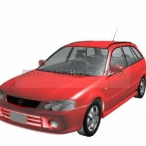 Mazda Familia Car 3d model
