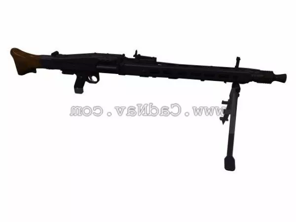 Mg42 7.92mm General-purpose Machine Gun 3d model Mg42 7.92mm General-purpose Machine Gun 3d model
