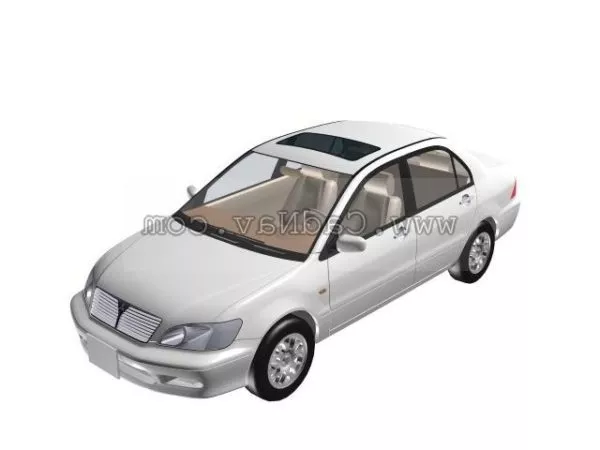 Mitsubishi Lancer Cedia Car 3d model Mitsubishi Lancer Cedia Car 3d model