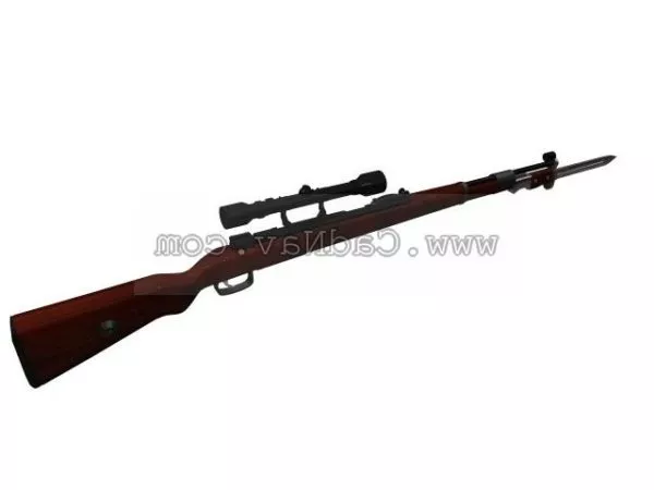 Mk98 Automatic Rifles Gun 3d model Mk98 Automatic Rifles Gun 3d model