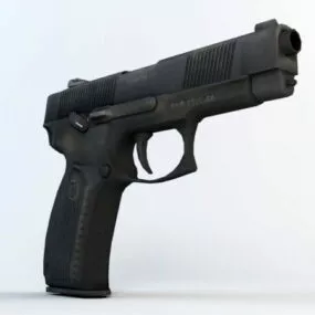 Mp-443 Grach Pistol 3d model