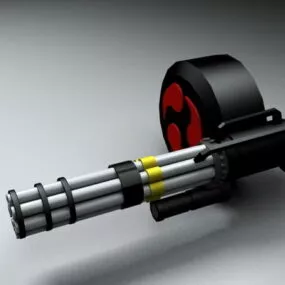 Machine Gun 3d model