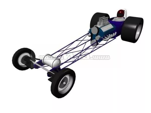 Old Utility Bicycle 3d model