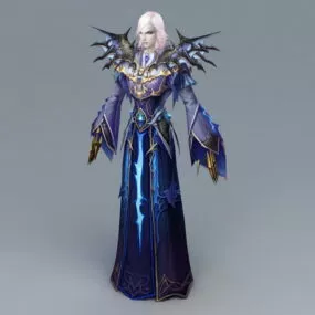 Magic Evil Wizard 3d model