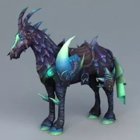 Magic War Horse 3d model