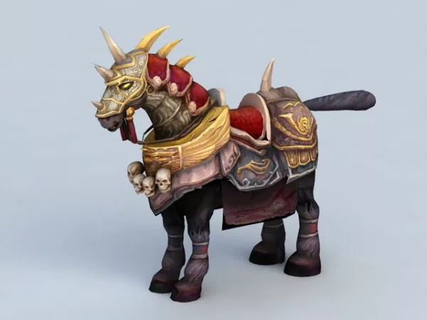 Magical Horse 3d model Magical Horse 3d model