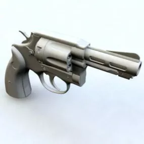 Magnum Revolver 3d model