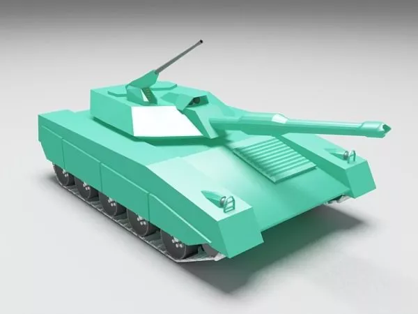 Main Battle Tank 3d model Main Battle Tank 3d model