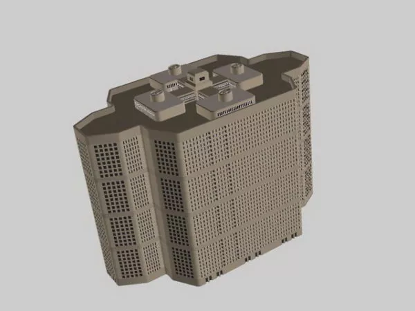 Major Office Building 3d model Major Office Building 3d model