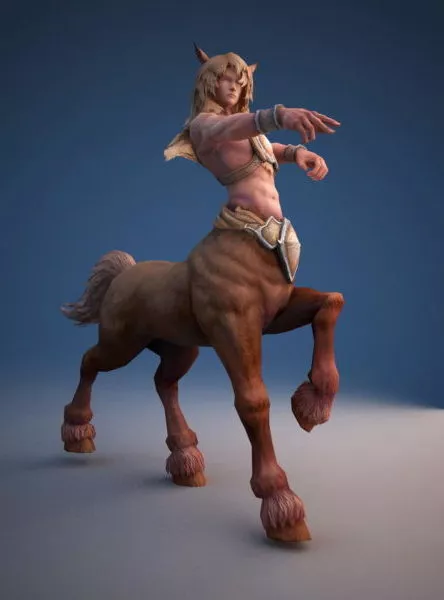 Armored Centaur 3d model