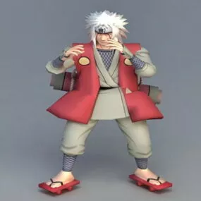 Male Ninja Apprentice 3d model