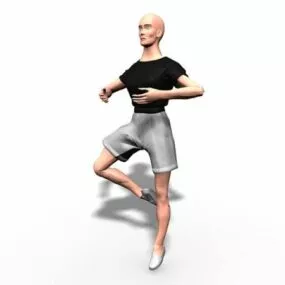 Male Dancer 3d model