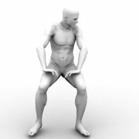 Male Figure 3d model