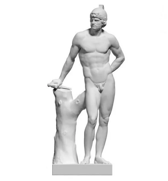 Mars God Statue 3d model Mars God Statue 3d model