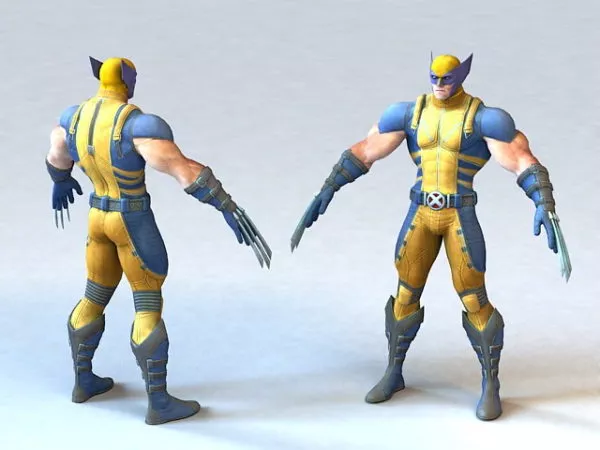 Spider Man Character 3d model