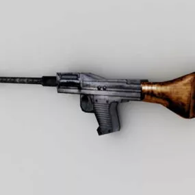 Maschinengewehr 34 Machine Gun 3d model
