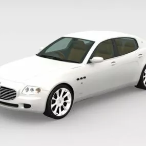 Maserati Quattroporte 3d model
