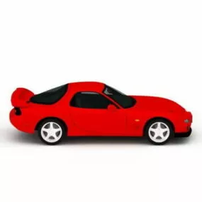 Mazdaspeed Rx-8 Red 3d model