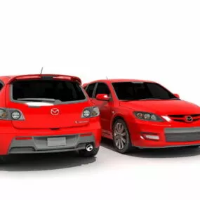 Mazdaspeed3 Hatchback 3d model